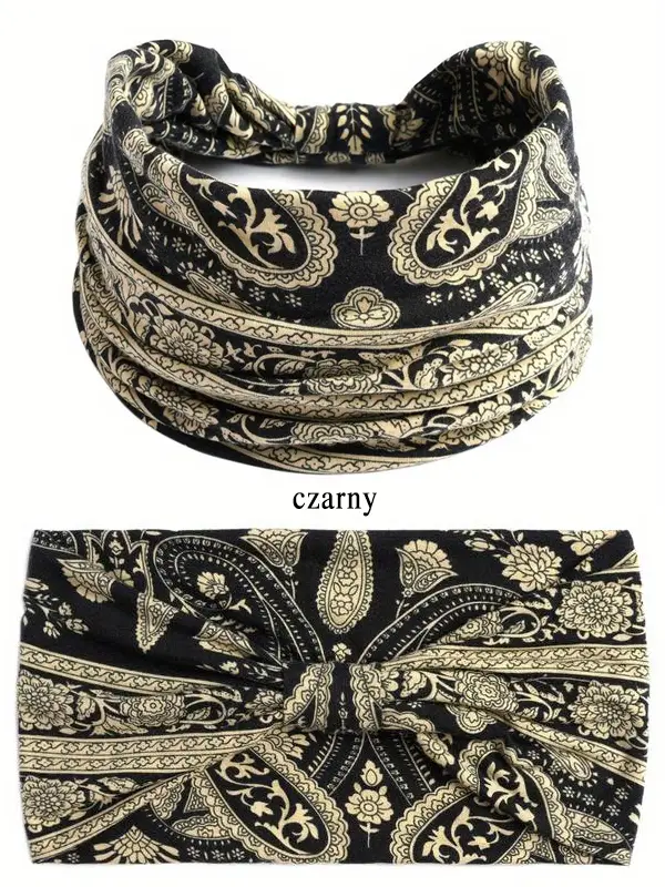 wielozadaniowa opaska na głowę chusta do włosów