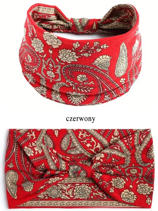 wielozadaniowa opaska na głowę chusta do włosów