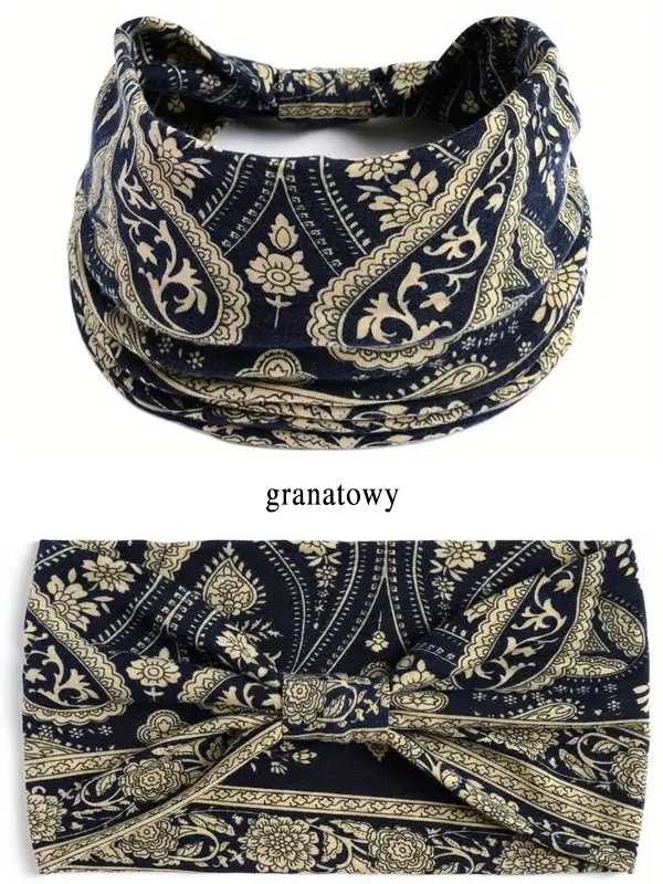 wielozadaniowa opaska na głowę chusta do włosów