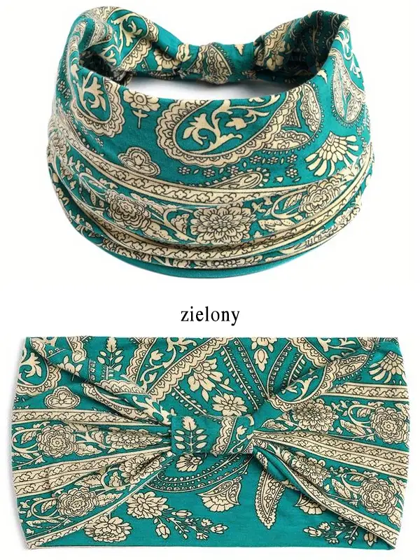 wielozadaniowa opaska na głowę chusta do włosów